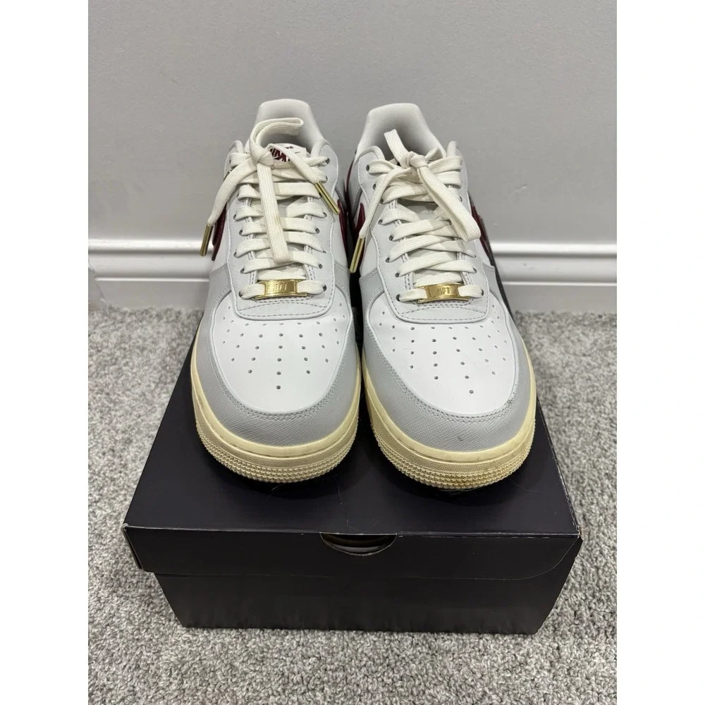 Nike‎ Air Force 1 '07 SE Sisterhood - Photon Dust / Team Red Women's Size 11 EUC